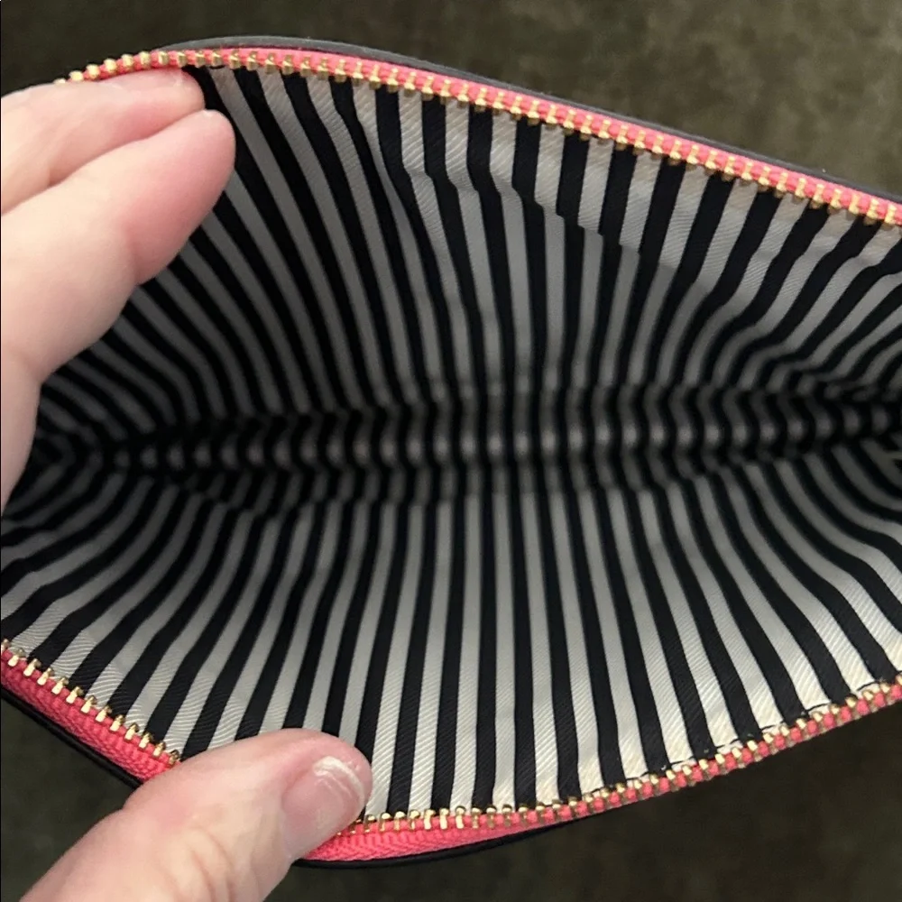 Kate Spade Vibrant Red and Pink Clutch Duo